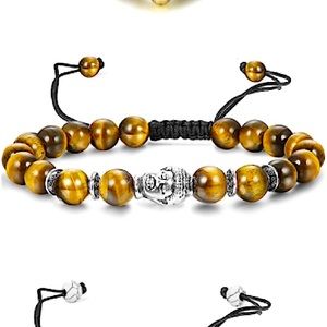 ✨Genuine Tigers Eye 🐅 Power Gemstone, Healing Crystal Bracelet…